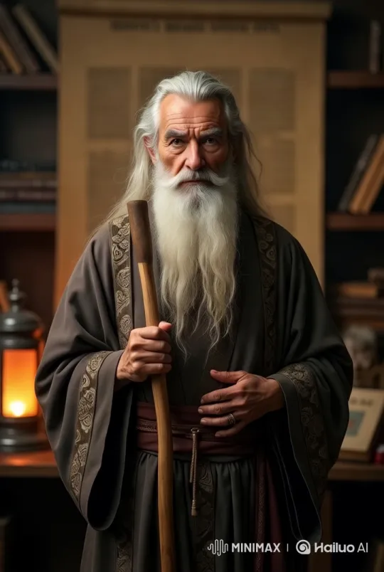 Elderly Sage Imparts Wisdom and Encouragement – AI Generated Video | Hailuo AI