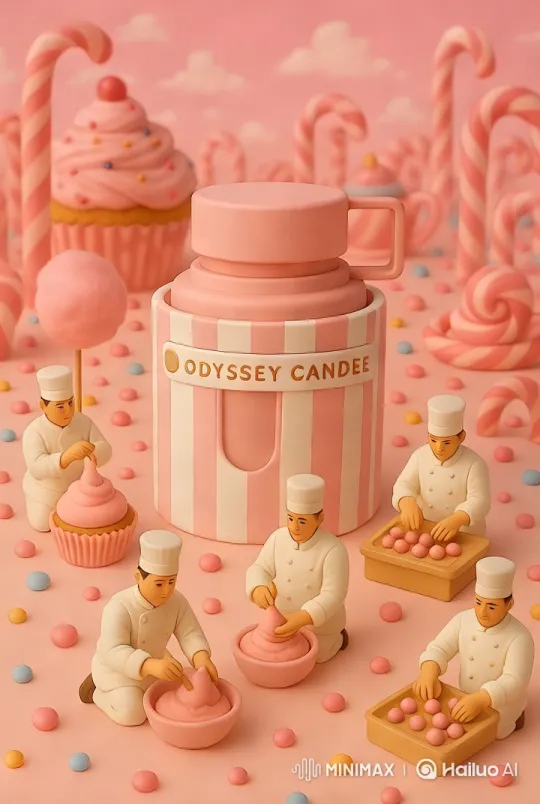 Whimsical Candy World: Chefs Craft Confections – AI Generated Video | Hailuo AI