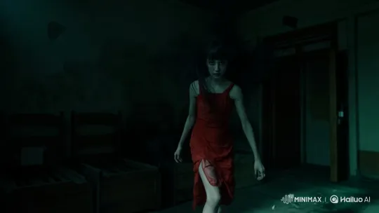 Thai Ghost Dance in Old Dormitory Setting – AI Generated Video | Hailuo AI