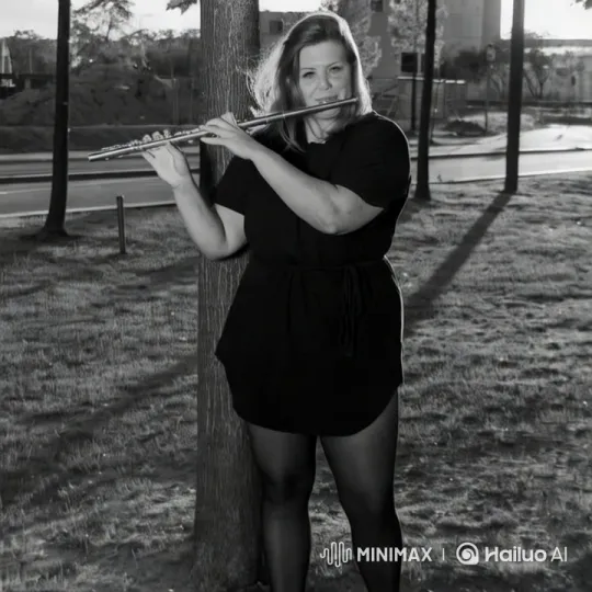 Flutist Attracts Colorful Rats in Surreal Outdoor Scene – AI Generated Video | Hailuo AI
