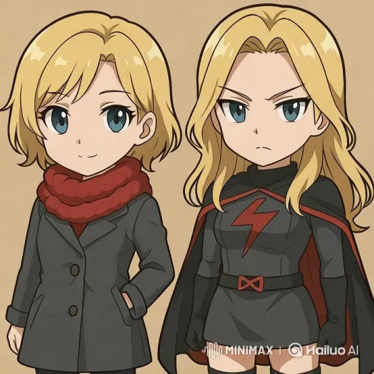 Live2D Animation Showcase: Two Characters in Motion – AI Generated Video | Hailuo AI