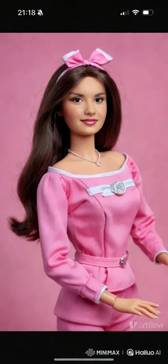 Barbie's Elegant Nail Care Routine Presentation – AI Generated Video | Hailuo AI