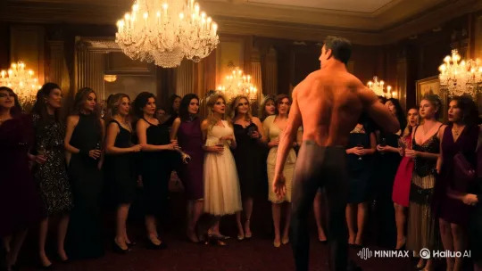 Queen Elizabeth II Surprise Performance at Burlesque Party – AI Generated Video | Hailuo AI