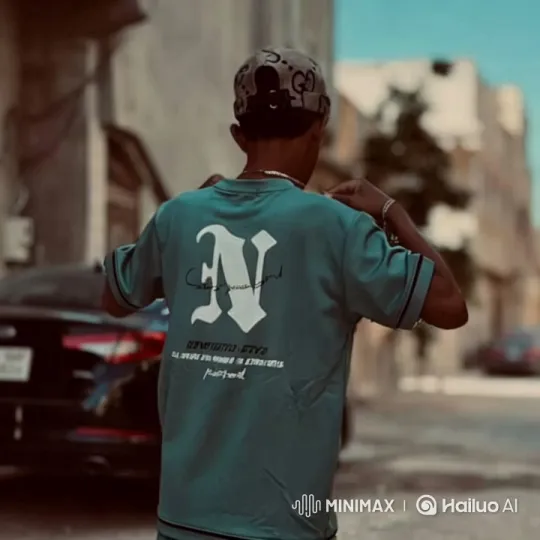 Young Man in Alleyway With Stylish Shirt – AI Generated Video | Hailuo AI