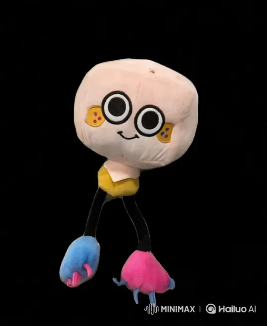 Colorful Plush Toy Showcased in Vivid Video – AI Generated Video | Hailuo AI