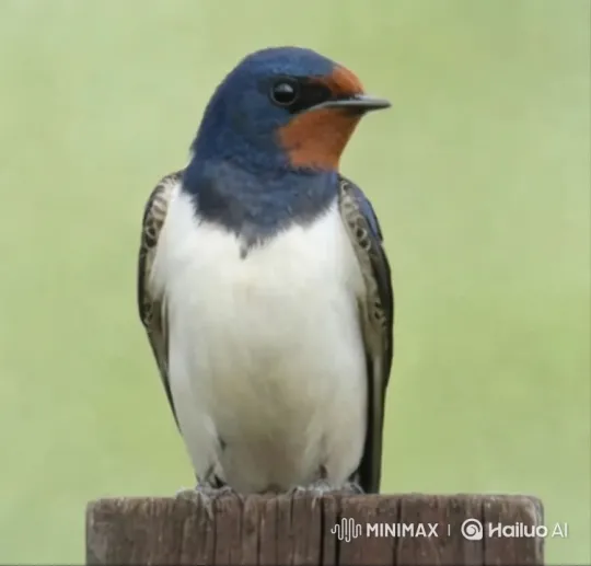 Bird Greets and Waves Farewell with Cinematic Camera Work – AI Generated Video | Hailuo AI