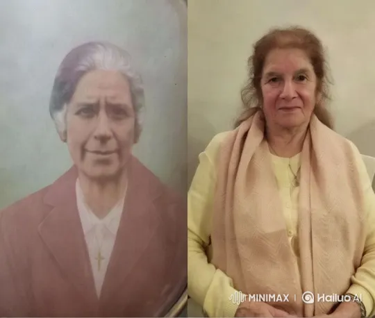 Elderly Women's Tender Embrace Captured in Serene Setting – AI Generated Video | Hailuo AI