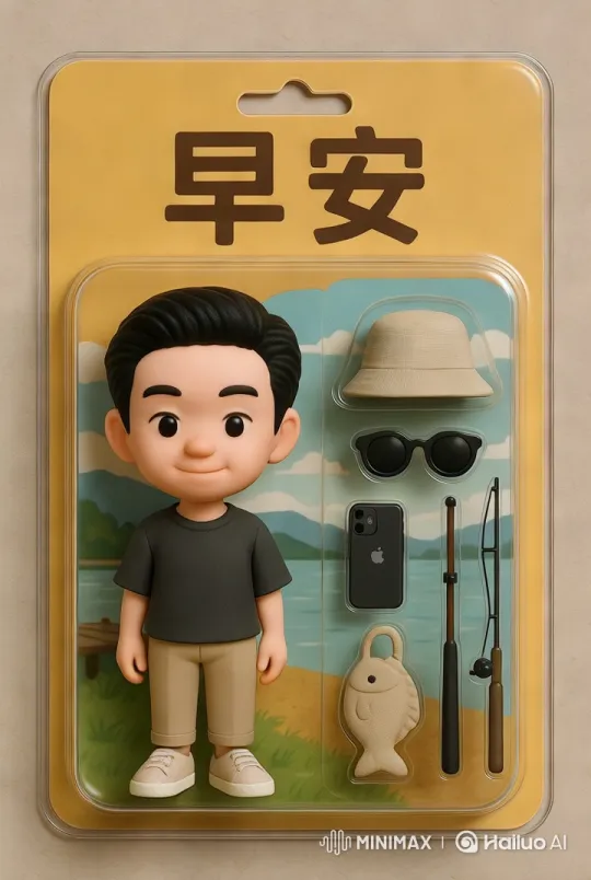 Toy-like Protagonist in Serene Packaging Scene – AI Generated Video | Hailuo AI