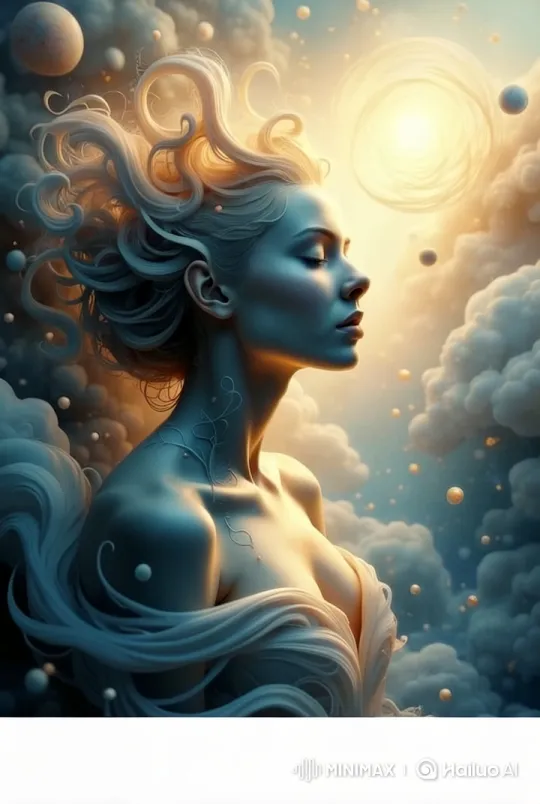 Magical Serenity: Live2D's Ethereal Head Girl Animation – AI Generated Video | Hailuo AI