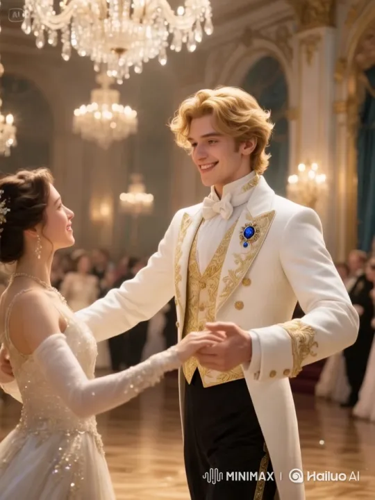 Royal Ball: A Grand and Elegant Dance Scene – AI Generated Video | Hailuo AI