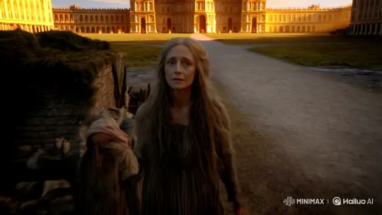Destitute Woman Seeks Audience with King Amidst Wealth and Poverty Contrast – AI Generated Video | Hailuo AI