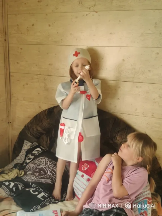 Imaginative Play: Nurse Examines Patient – AI Generated Video | Hailuo AI
