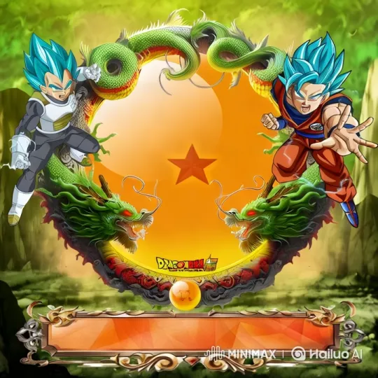 Goku and Vegeta Prepare for Epic Battle in Dragon Ball Super – AI Generated Video | Hailuo AI