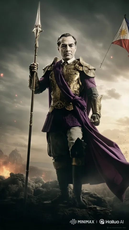 Warrior in Golden Armor Walks Through Epic Landscape – AI Generated Video | Hailuo AI