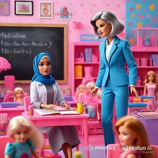 Classroom Tension: Hijab Dispute Captured in Artistic Video – AI Generated Video | Hailuo AI