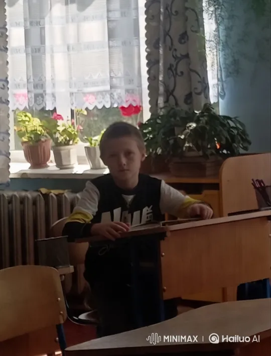 Boy in Classroom Transitions to Mazda 3 Crash Scene – AI Generated Video | Hailuo AI