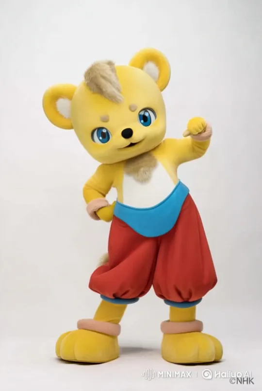 Sleepy Yellow Bear Reads Storybook in Cozy Bedroom – AI Generated Video | Hailuo AI