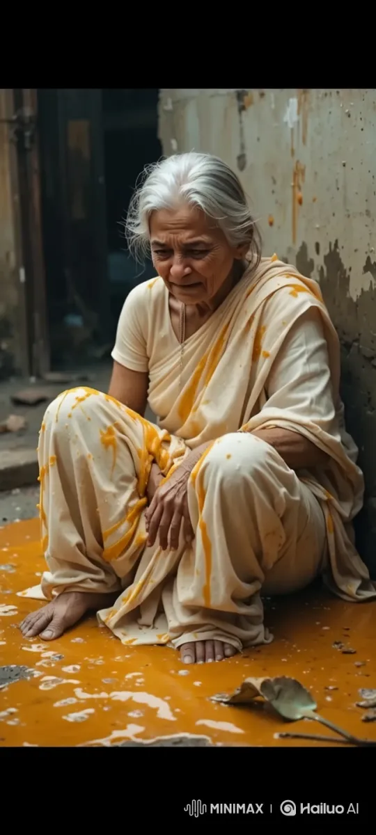 Elderly Woman Crying in Soft-Lit Setting – AI Generated Video | Hailuo AI