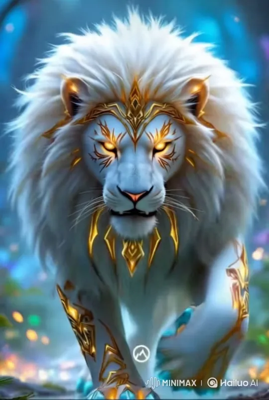Lion Approaches as Camera Truck Retreats – AI Generated Video | Hailuo AI