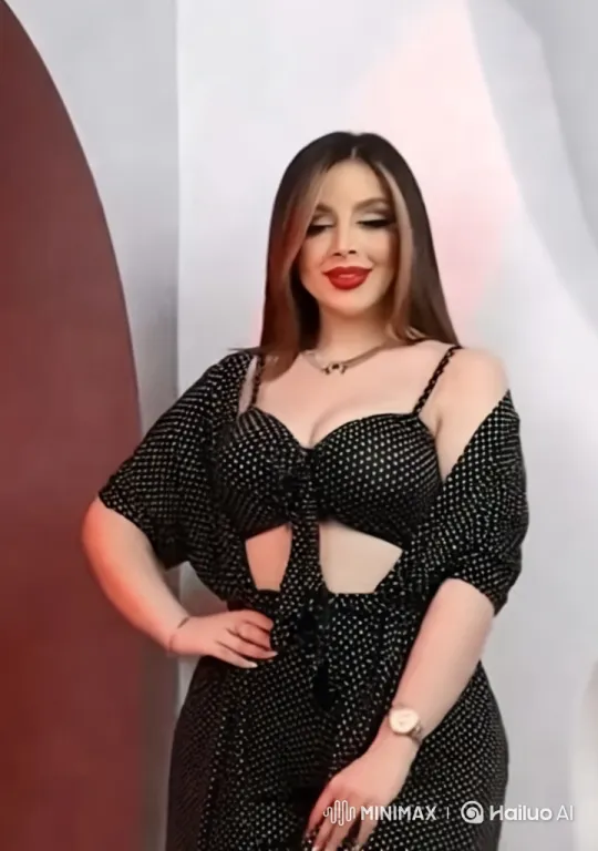 Chic Woman Showcases Fashion in Minimalist Setting – AI Generated Video | Hailuo AI