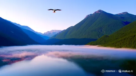 Tranquil Landscape Dawn: A Cinematic Nature Reel – AI Generated Video | Hailuo AI