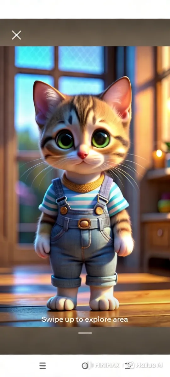 Colorful Cat Dances on Disco Stage in Viral 3D Cartoon Clip – AI Generated Video | Hailuo AI