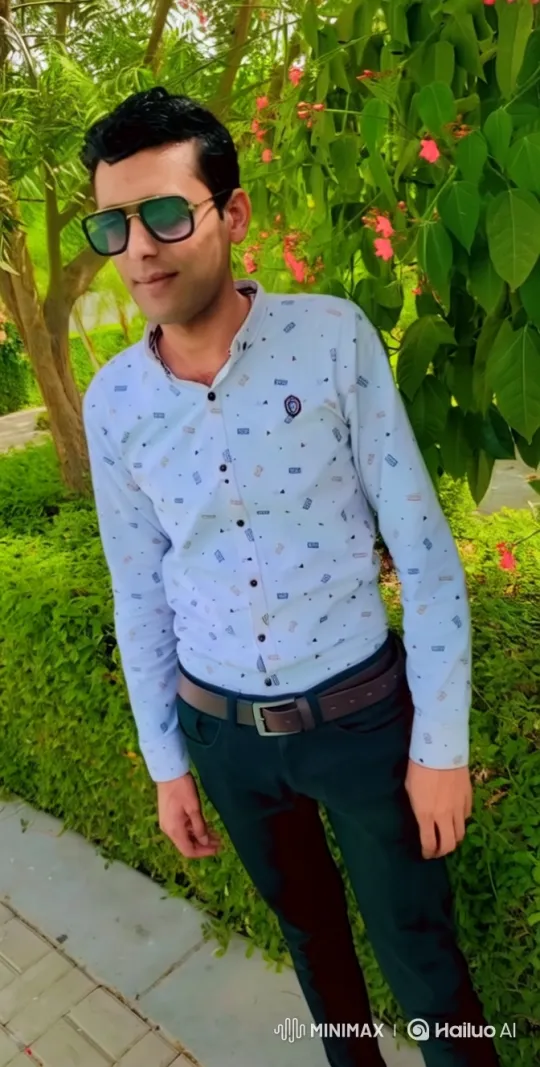 Young Man Enjoying a Sunny Garden in Live2D Animation – AI Generated Video | Hailuo AI