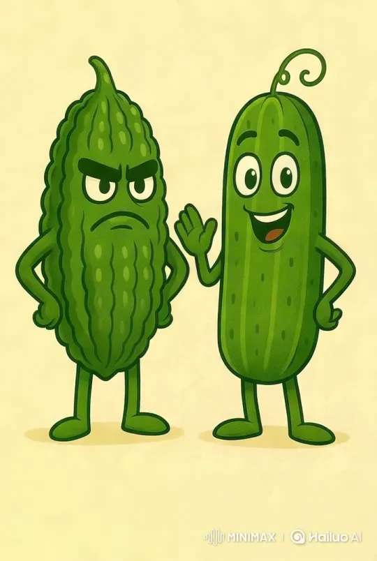 Cucumber Character Powerlifting in Cartoon Gym – AI Generated Video | Hailuo AI