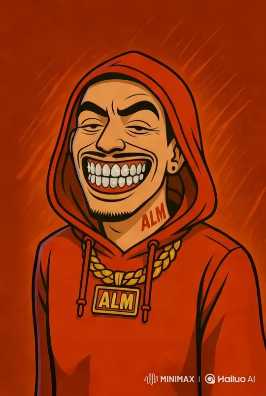 Animated Character in Red Hoodie with Sparkling Smile – AI Generated Video | Hailuo AI