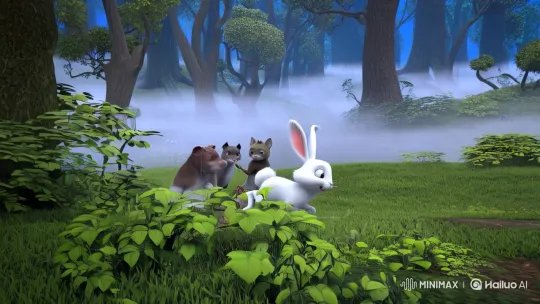 The Enchanted Forest: A Rabbit's Journey and Tragic Tale – AI Generated Video | Hailuo AI
