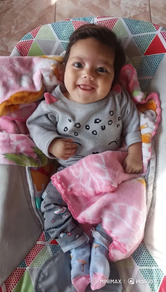 Baby's Playful Kung Fu Dance on Colorful Mat – AI Generated Video | Hailuo AI