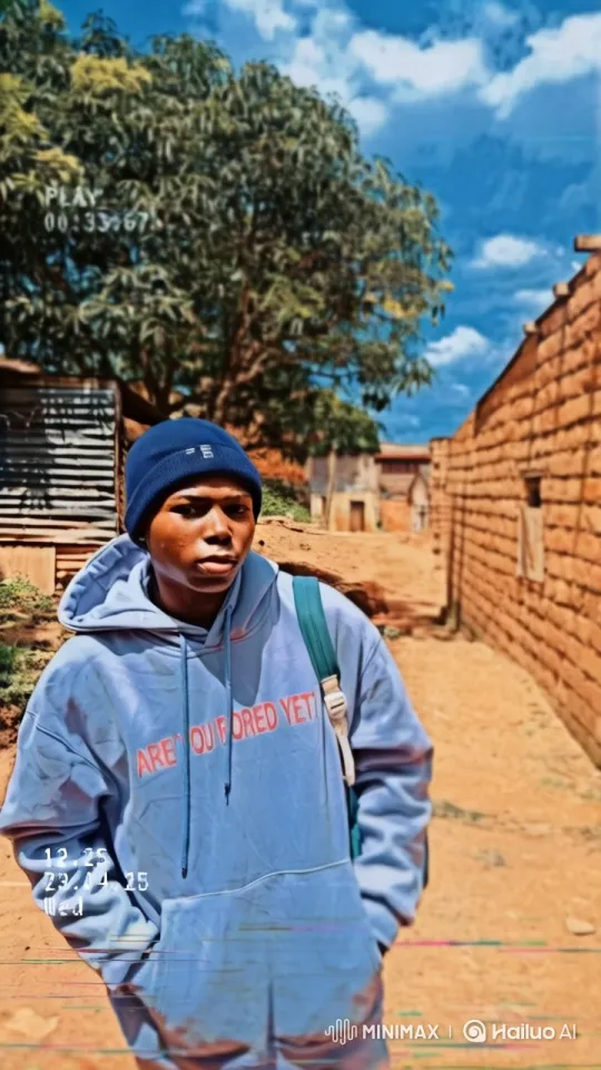 Young Man in Rustic Village Setting – AI Generated Video | Hailuo AI