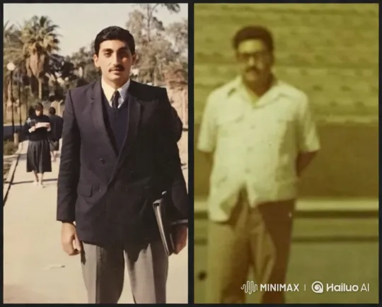 Two Men Embrace in a Warm Reunion – AI Generated Video | Hailuo AI