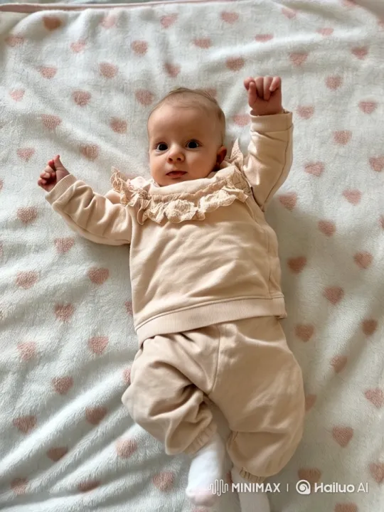 Baby Dancing Delight on Soft Blanket – AI Generated Video | Hailuo AI