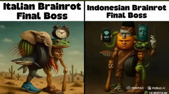 Surreal Characters Engage in Dynamic Boxing Match – AI Generated Video | Hailuo AI