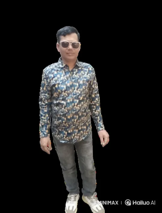 Man with Drink Meets Majestic Tiger in High-Aesthetic Video – AI Generated Video | Hailuo AI