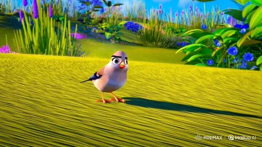 The Vulnerable Journey of a Newborn Finch in Peril – AI Generated Video | Hailuo AI