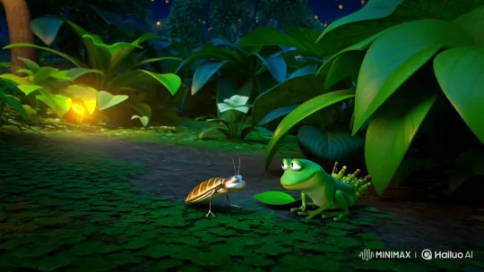 Lullaby of the Moonlit Forest – AI Generated Video | Hailuo AI