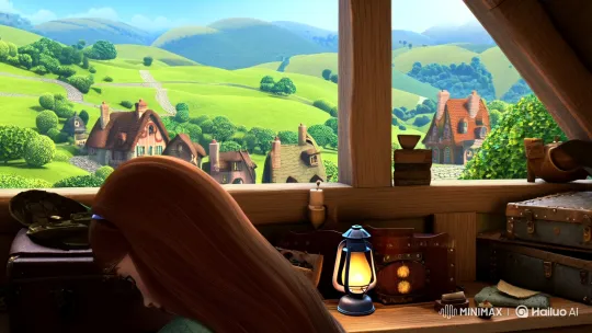 Lila's Magical Paintbrush Transforms Village – AI Generated Video | Hailuo AI