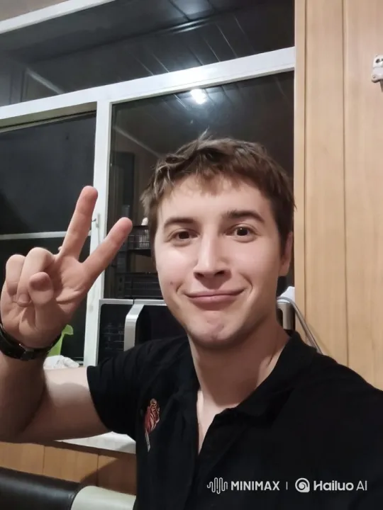 Man with Peace Sign Initiates Chaos with Children – AI Generated Video | Hailuo AI