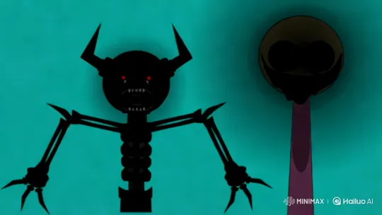 Eerie Figures in Dark Fantasy Setting – AI Generated Video | Hailuo AI