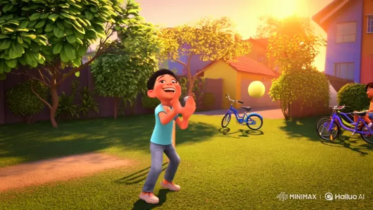 Joyful Moments in Youth Cricket – AI Generated Video | Hailuo AI