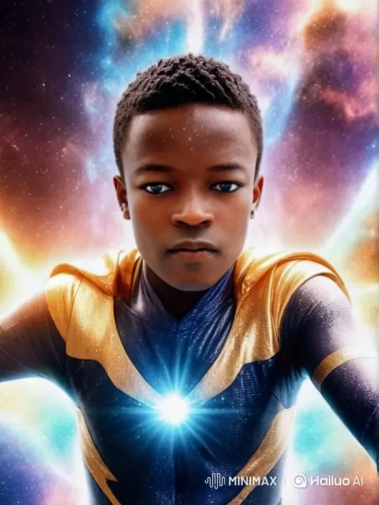 Superhero Wields Thor's Hammer in Cosmic Power Display – AI Generated Video | Hailuo AI