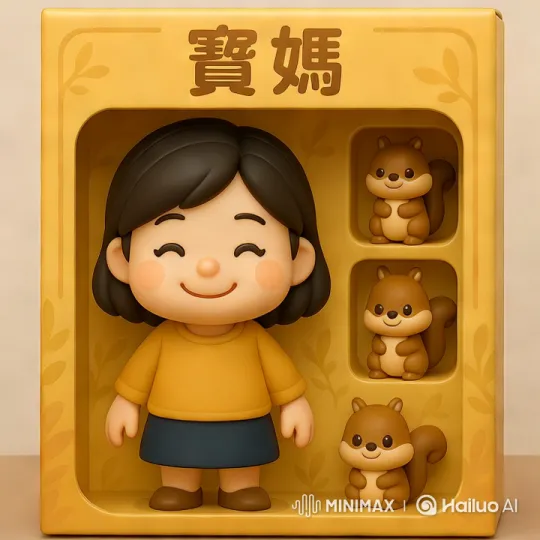 Unboxing the Limited Edition 'Baoma' Trendy Figure and Squirrels – AI Generated Video | Hailuo AI