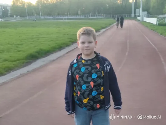 Boy and Cat's Moment Interrupted by Explosion – AI Generated Video | Hailuo AI