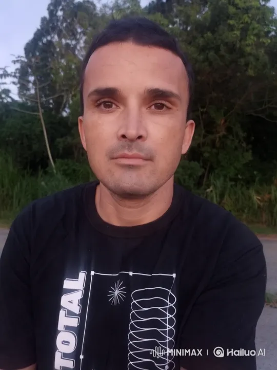 Peaceful Nature Walk with Geometric Shirt Design – AI Generated Video | Hailuo AI