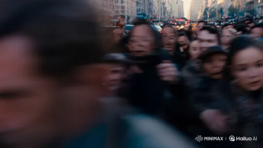 From Urban Chaos to Silent Reflection: A Love's Whisper – AI Generated Video | Hailuo AI