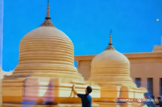 Aesthetic Collapse of a Majestic Temple – AI Generated Video | Hailuo AI