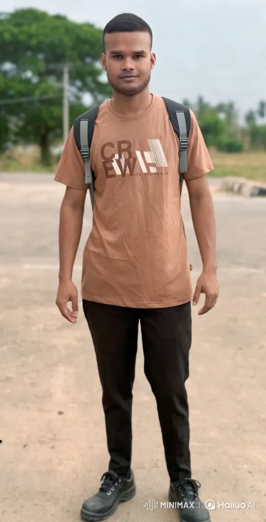 Young Man Firing Machine Gun in Gritty Environment – AI Generated Video | Hailuo AI