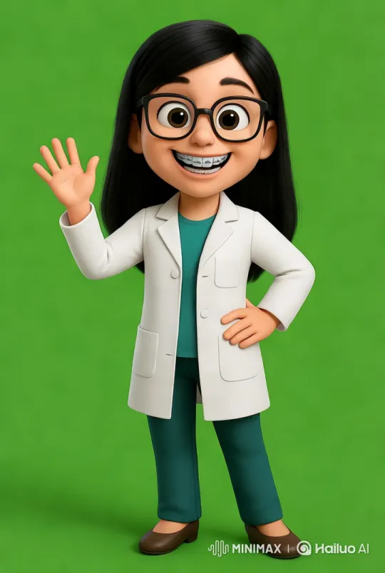 Doctor's Confident Walk and Hand Gesture in Green Scrubs – AI Generated Video | Hailuo AI